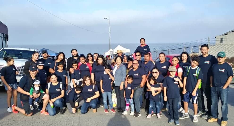 Tecma Team Helps Clear 4.5 Tons of Garbage from Tijuana Beach Tecma