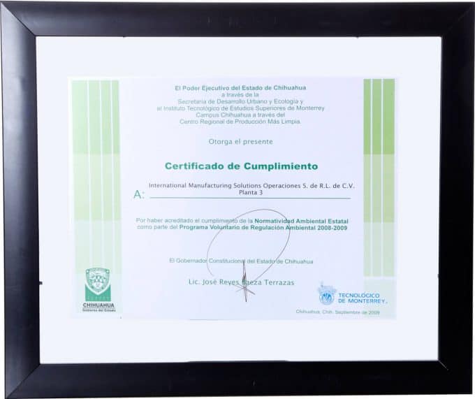 Environmental Compliance